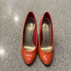 FIONI Clothing Bold Orange Heels